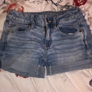 american eagle jean shorts